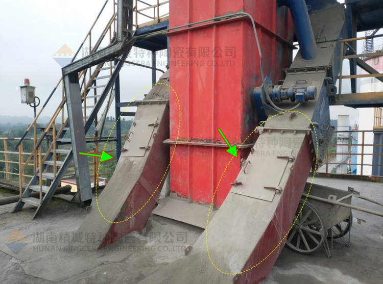 mg不朽情缘特瓷牌耐磨陶瓷内衬下料溜槽