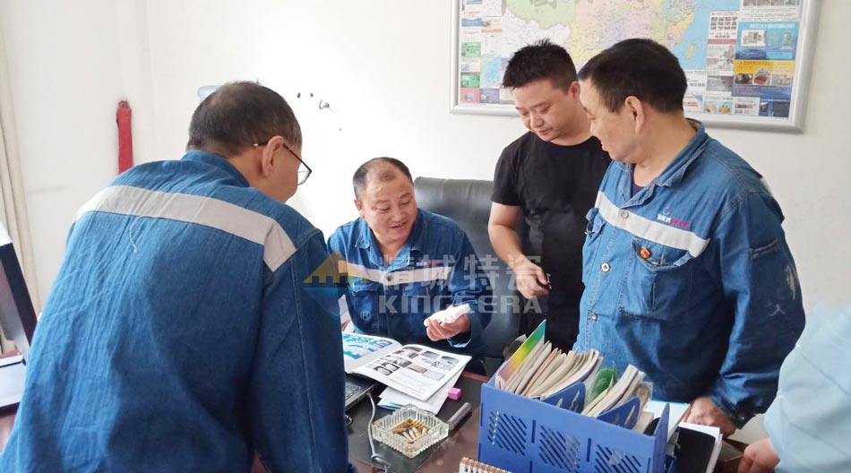 mg不朽情缘特瓷赴四川某水泥厂现场勘探以及手艺交流