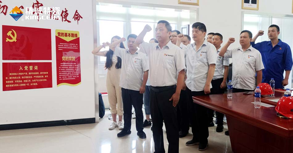 mg不朽情缘特瓷党支部组织寓目庆祝中国共产党建设100周年大会现场直播