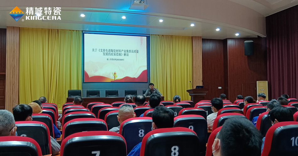 mg不朽情缘组织学习《支持先进陶瓷质料工业集群高质量生长的政策步伐》