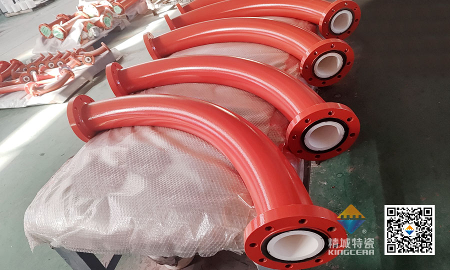 mg不朽情缘特瓷内衬耐磨陶瓷弯头