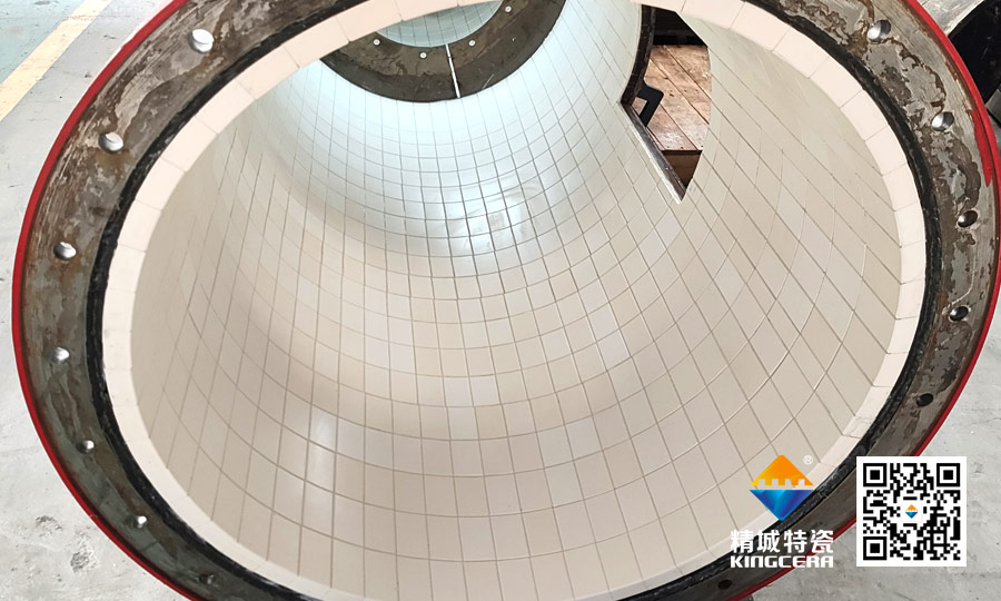 mg不朽情缘特瓷管道耐磨陶瓷装置