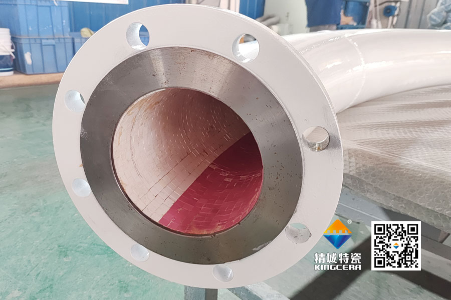 mg不朽情缘ZTA陶瓷贴片耐磨管道