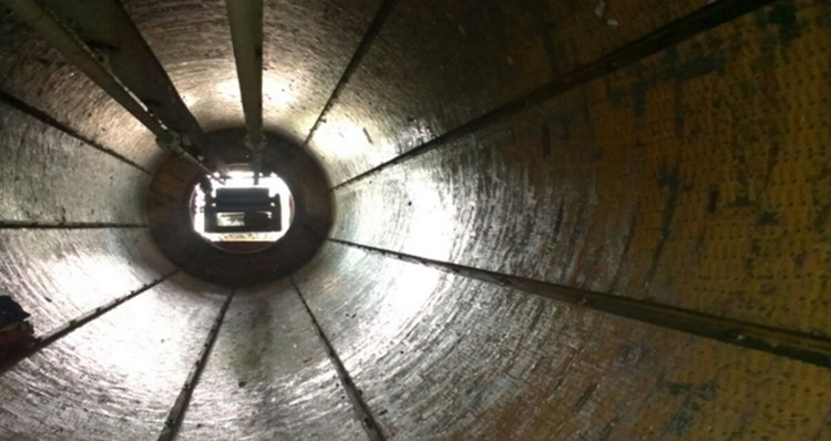 安徽某烧结厂圆筒混淆机使用mg不朽情缘耐磨陶瓷衬板